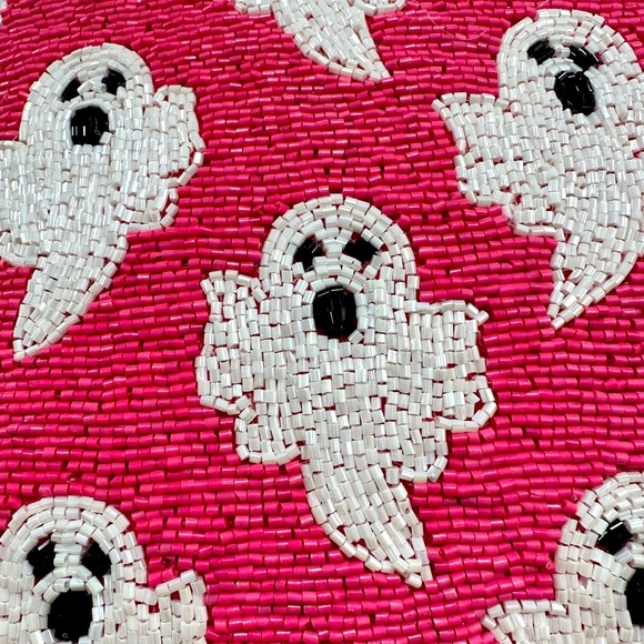 🩷TWO NEW BEADED GHOST PILLOWS🩷 - Picture 4 of 6